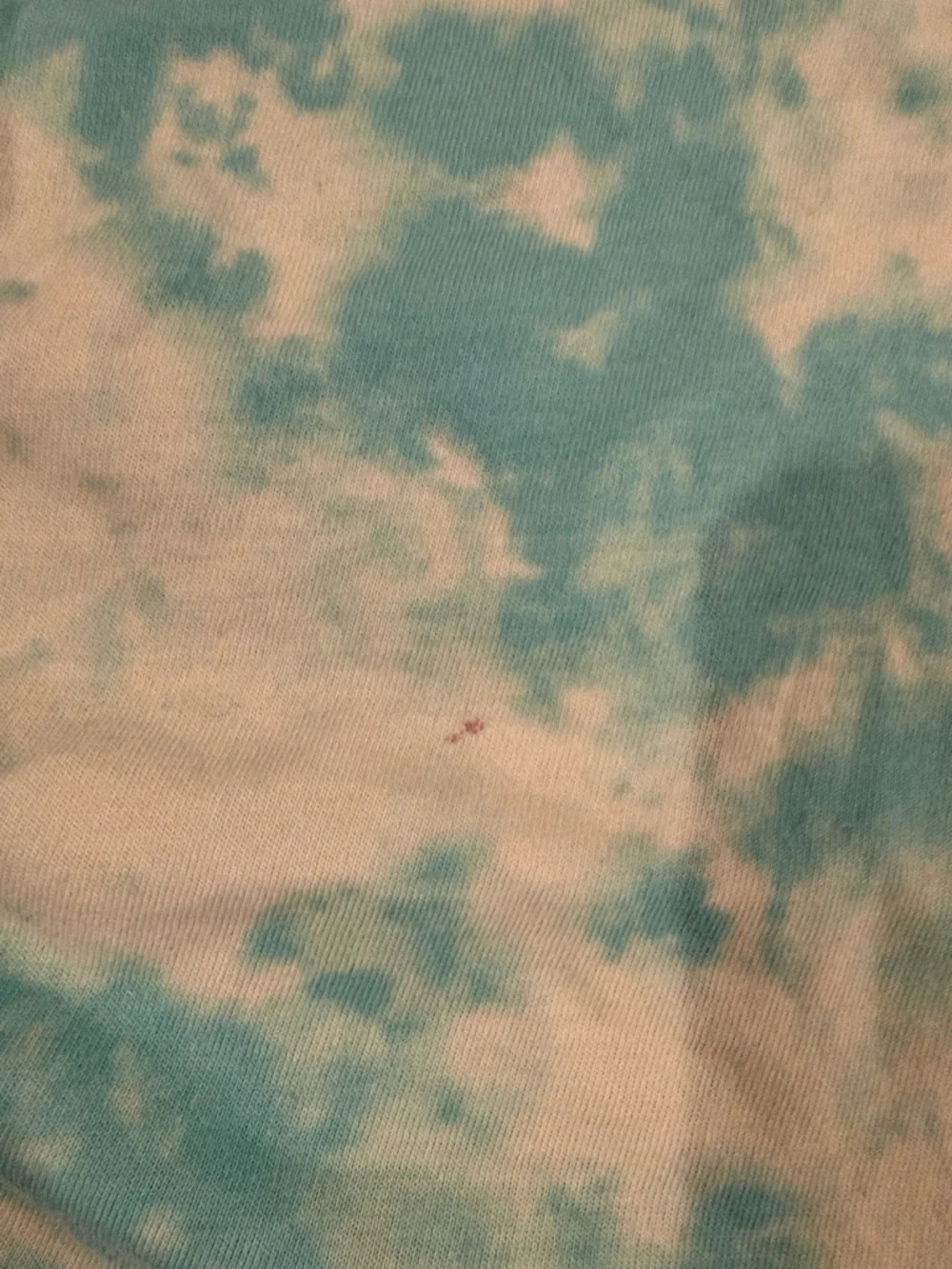 The Children's Place Blue & White Tie-Dye Tee with Yellow Heart-Eyes Smiley